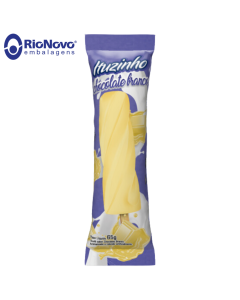 Saquinho Picolé Chocolate Branco 250g Ituzinho Rio Novo