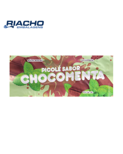 Saquinho Picolé Chocomenta 200g Riacho Bopp