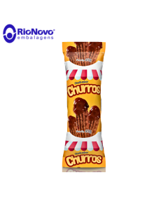 Saquinho Picolé Churros Bopp 250g Rio Novo
