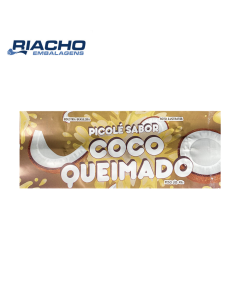 Saquinho Picolé Coco Queimado 200g Riacho Bopp
