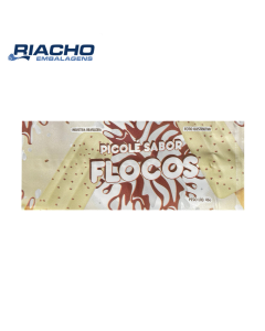 Saquinho Picolé Flocos 200g Riacho Bopp