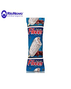 Saquinho Picolé Flocos Bopp 250g Rio Novo