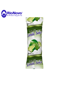 Saquinho Picolé Limão Suiço Bopp 250g Rio Novo