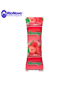Saquinho Picolé Morango Bopp 250g Rio Novo