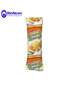 Saquinho Picolé Mousse Maracujá Bopp 250g Rio Novo 