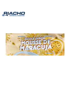 Saquinho Picolé Mousse de Maracujá 200g Riacho Bopp