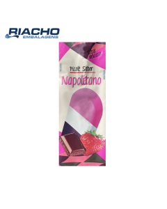 Saquinho Picolé Napolitano 200g Riacho Bopp