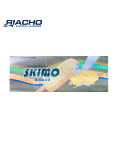 Saquinho Picolé Skimo Branco Riacho Bopp 200g