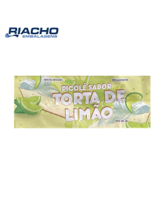 Saquinho Picolé Torta de Limão 200g Riacho Bopp