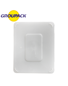 Tampa Balde Plástico Retangular 10 L Groupack