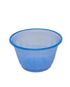Pote Azul Redondo 250 ml com 50 un Kopus