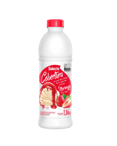 Cobertura  Sabor Morango 1,3 Kg Selecta