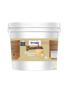 Creme Chocolate branco 3 kg Specialitá Ganaches