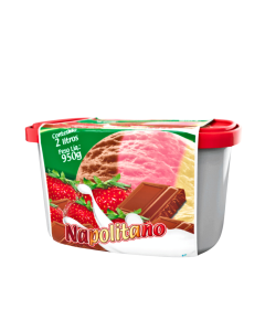 Cintas Para Potes sabor Napolitano com 100 unidades Rio Novo