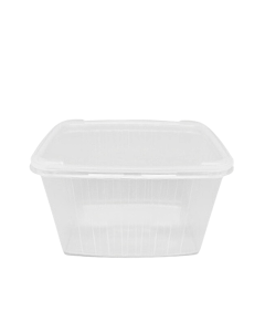 Pote Transparente Retangular 1,8 Lt com 30 un Kopus