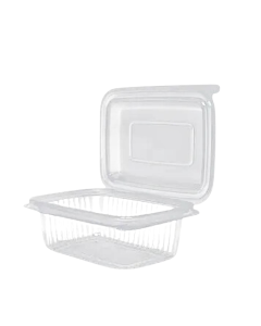 Kit pote retangular 1 lt com 24 un Rioplastic
