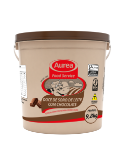 Soro De Doce De Leite Com Chocolate Áurea 9,8 Kg