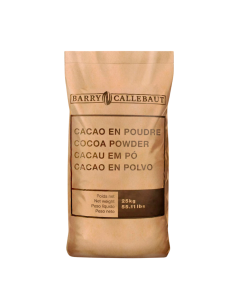 Cacau em pó Marrom 100% Alcalino AC 700 25 Kg Barry Callebaut