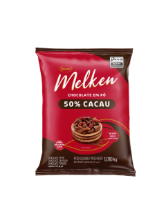 Chocolate em pó 50% 1,01kg  Melken Harald