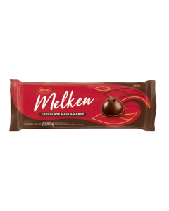 Chocolate Meio Amargo 2,100kg Melken Harald