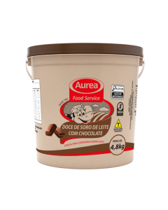 Soro De Doce De Leite Com Chocolate Áurea 4,8 Kg