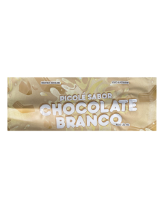 Saquinho Picolé Chocolate Branco 200g Riacho Bopp