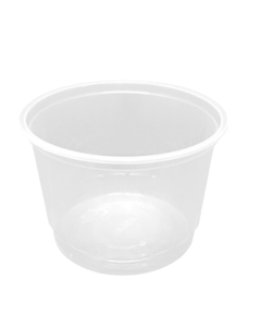 Pote transparente redondo 500 ml com 50 un Kopus