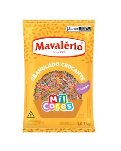 Granulado Colorido Crocante 1,01kg Mavalério