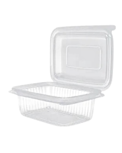 Kit pote retangular 750 ml com 24 un Rioplastic